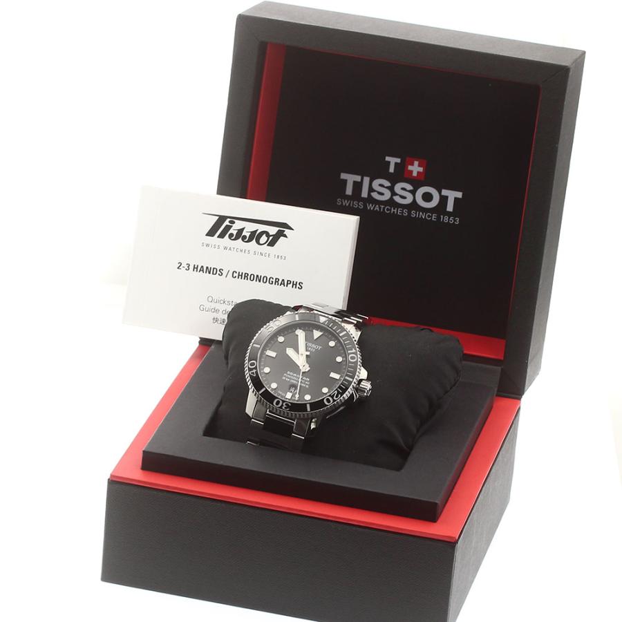 TISSOT ティソ T120407A シースター1000 デイト 自動巻き メンズ