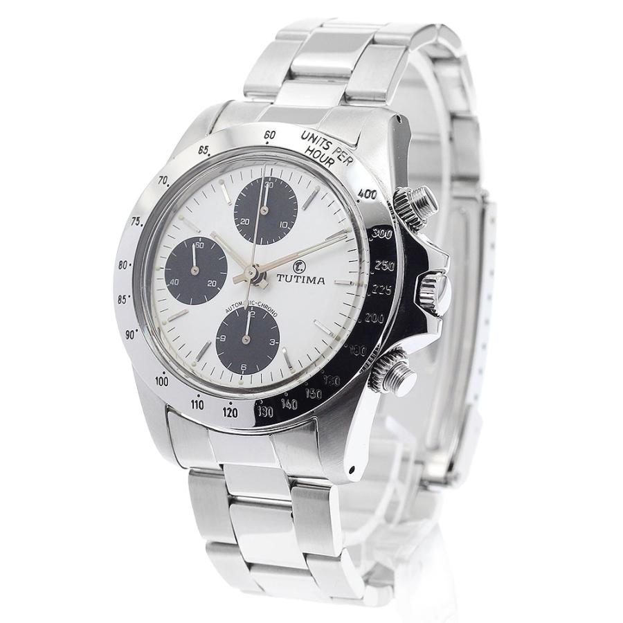 チュチマ TUTIMA クロノグラフ バルジュー 自動巻き金属ベルト チュチマ TUTIMA クロノグラフ バルジュー 自動巻き金属ベルト