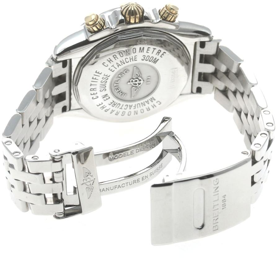 BREITLING B13356 クロノマット ビコロ デイト 自動巻き メンズ 【クラック】 _878468