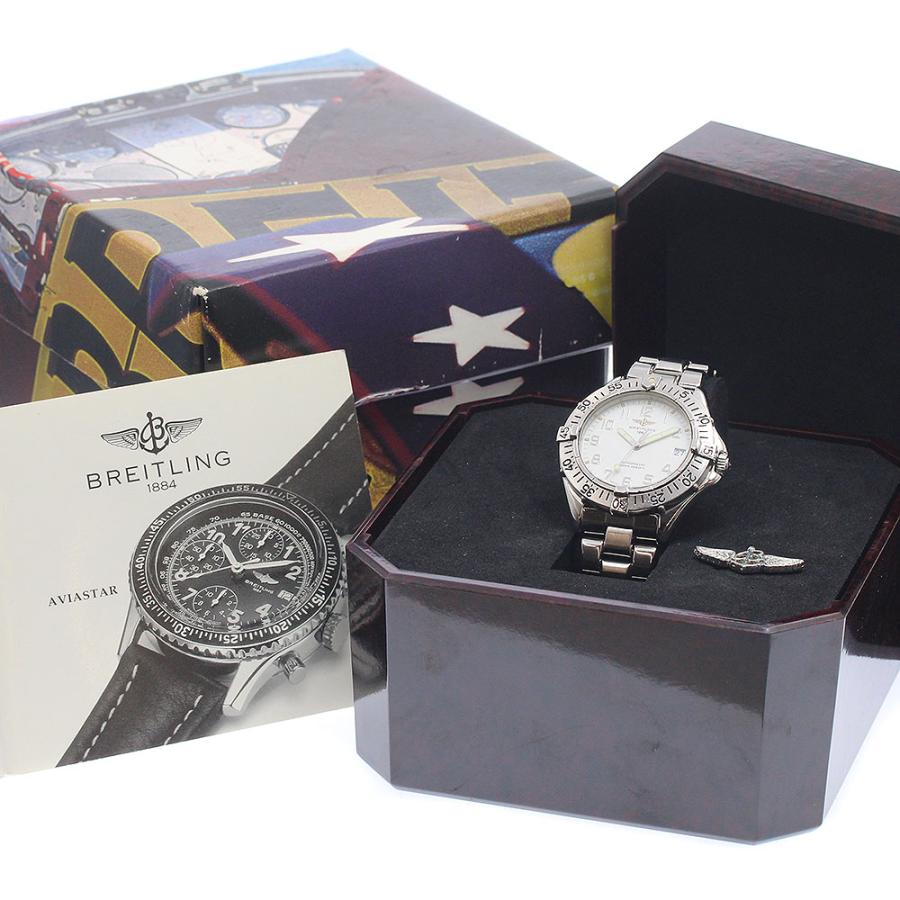ブライトリング BREITLING A17035 コルト デイト 自動巻き メンズ 箱付き_879001の画像