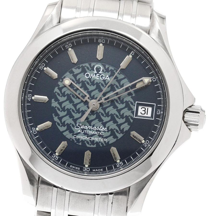 オメガ OMEGA 2500.80 シーマスター120 ジャックマイヨール デイト 自動巻き メンズ _879118 OMEGA（オメガ） OMEGA 2500.80 シーマスター120 ジャックマイヨール