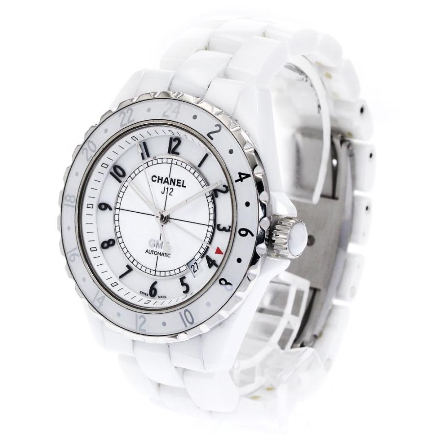 シャネル CHANEL H2126 J12 GMT デイト 自動巻き メンズ _842451 CHANEL（シャネル） CHANEL H2126 J12 GMT デイト 自動巻き メンズ