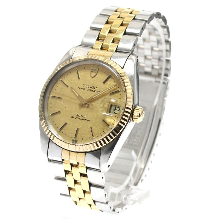 TUDOR 74033 SS/YG × SS/YG 自動巻き TUDOR（チューダー） 訳あり チュードル TUDOR 74033 プリンス