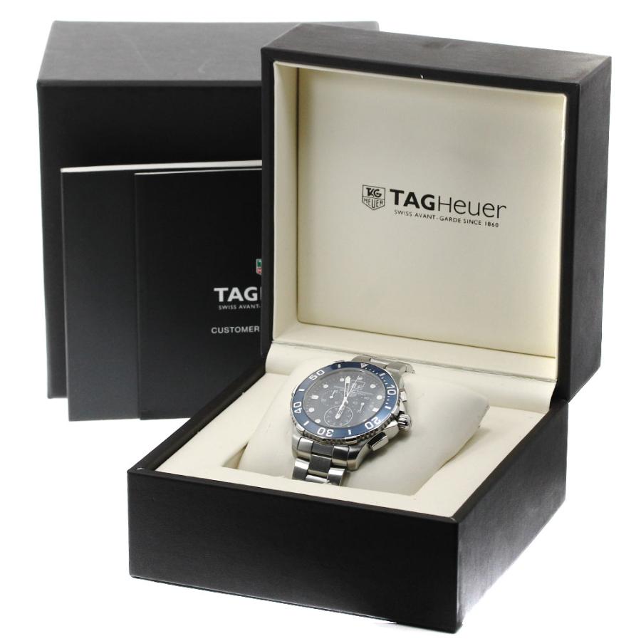 TAG HEUER タグホイヤー CAN1011 アクアレーサー ビッグデイト クロノ  