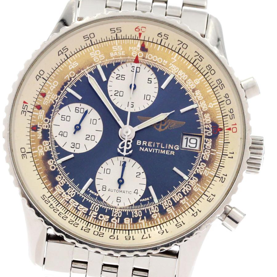 ブライトリングBREITLING ナビタイマー デイト メンズ A13322 楽天市場】ブライトリング BREITLING A13322 ナビタイマー