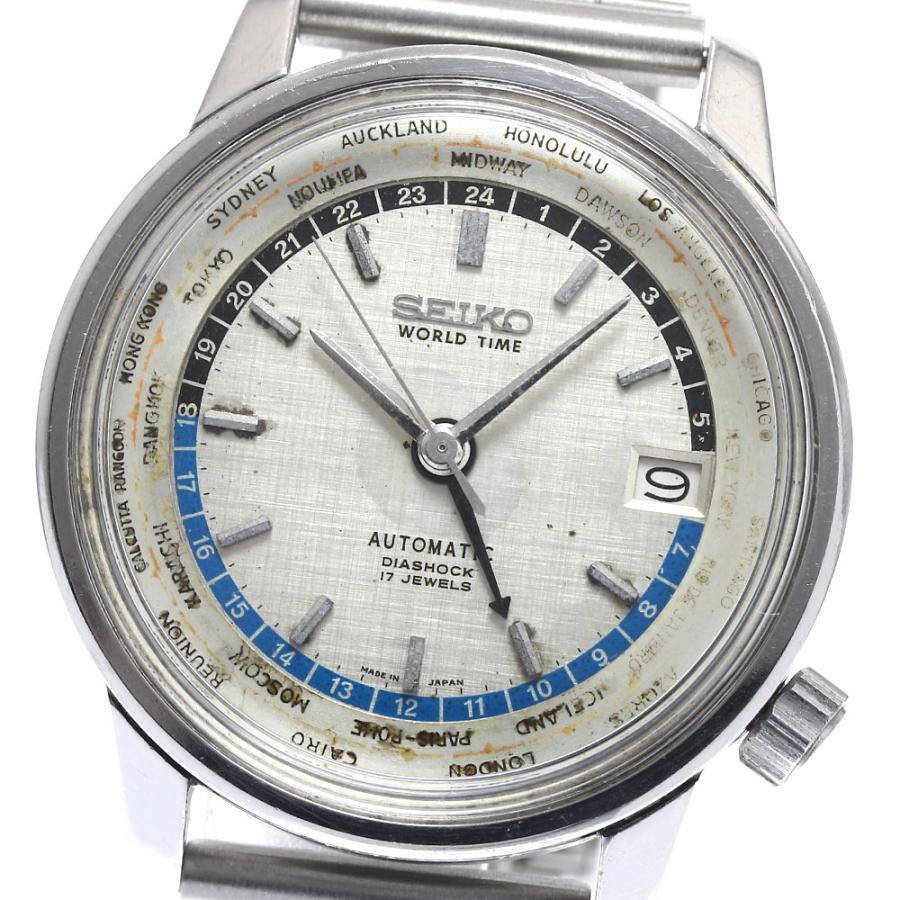 セイコー SEIKO 6217-7000 ワールドタイム 東京オリンピックモデル ヴィンテージ 自動巻き メンズ _880373 SEIKO（セイコー） SEIKO 6217-7000 ワールドタイム 東京オリンピック