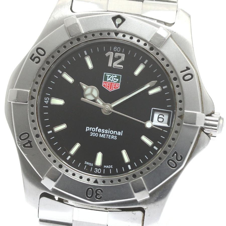 【美品】TAG HEUER タグホイヤー プロフェッショナル　WK1110 TAG HEUER タグホイヤー WK1110-1 プロフェッショナル200m