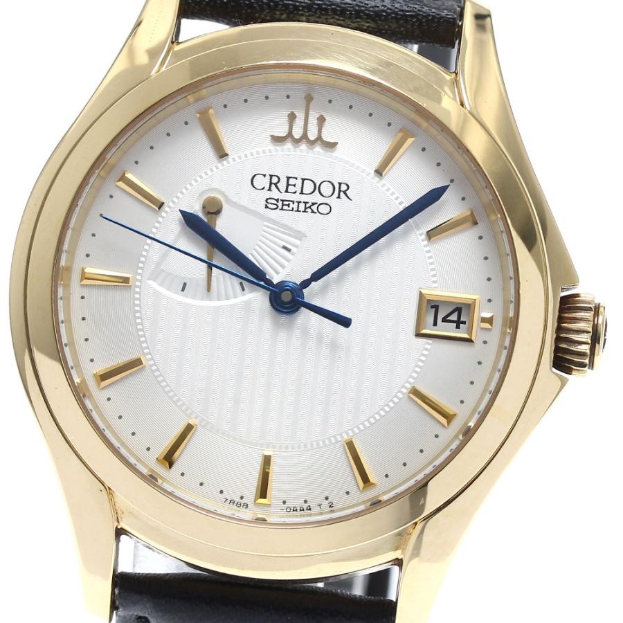 SEIKO セイコー GBLH998/7R88-0AA0 クレドール K18YG デイト