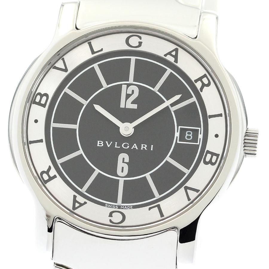 ✨BVLGARI✨ブルガリ✨Solotempo✨ST35S✨デイト✨腕時計✨ BVLGARI ブルガリ ST35S ソロテンポ デイト クォーツ メンズ