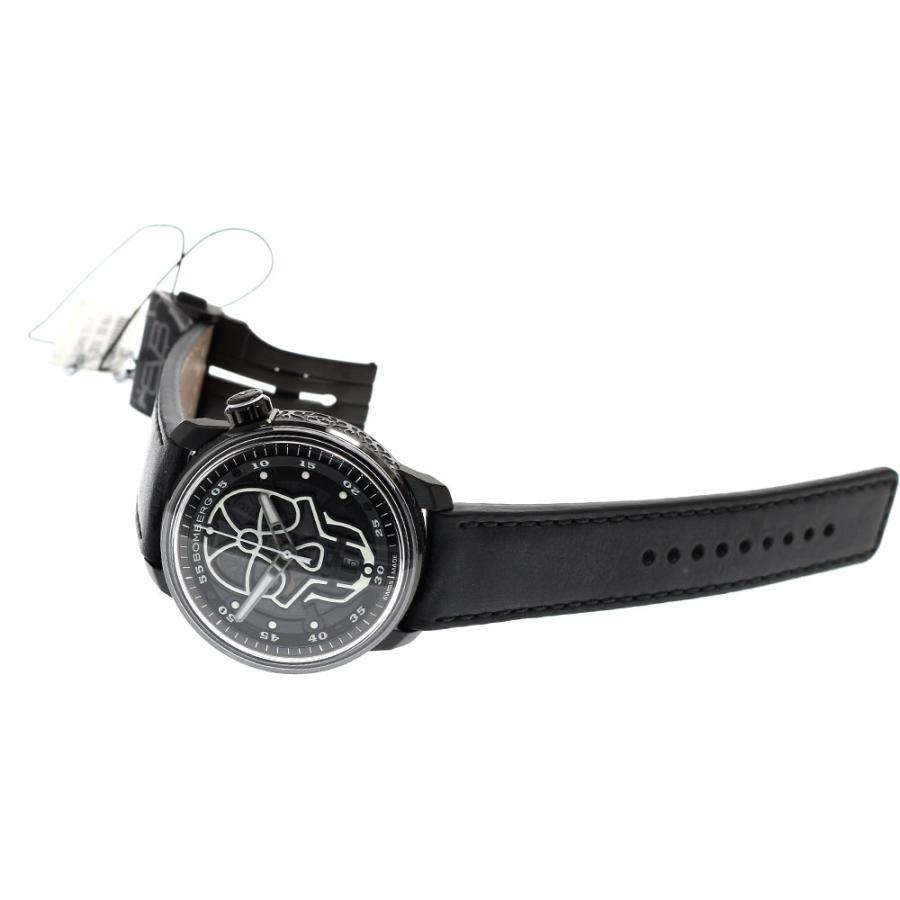 ボンバーグ BOMBERG CT43APBA.23-3.11 BB-01 スカル デイト 自動巻き メンズ 未使用品 箱・保証書付き_881462の画像