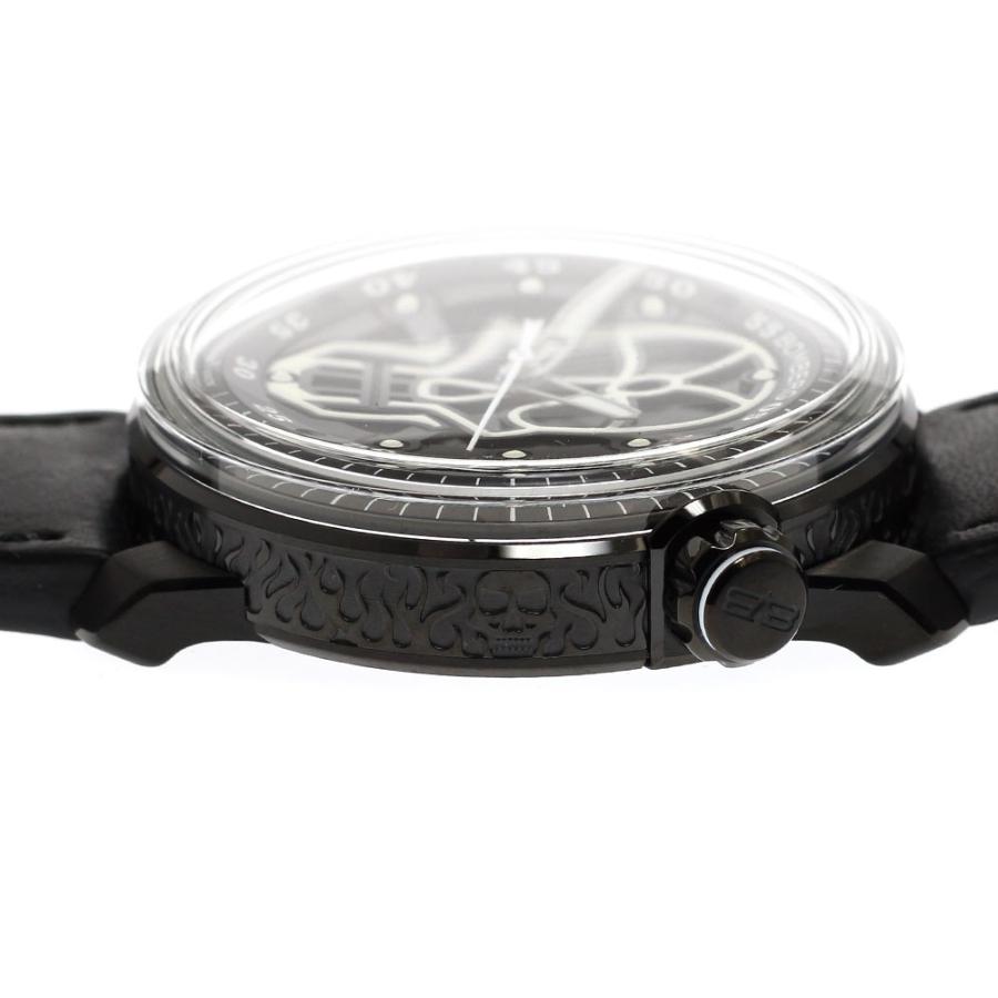 ボンバーグ BOMBERG CT43APBA.23-3.11 BB-01 スカル デイト 自動巻き メンズ 未使用品 箱・保証書付き_881462の画像
