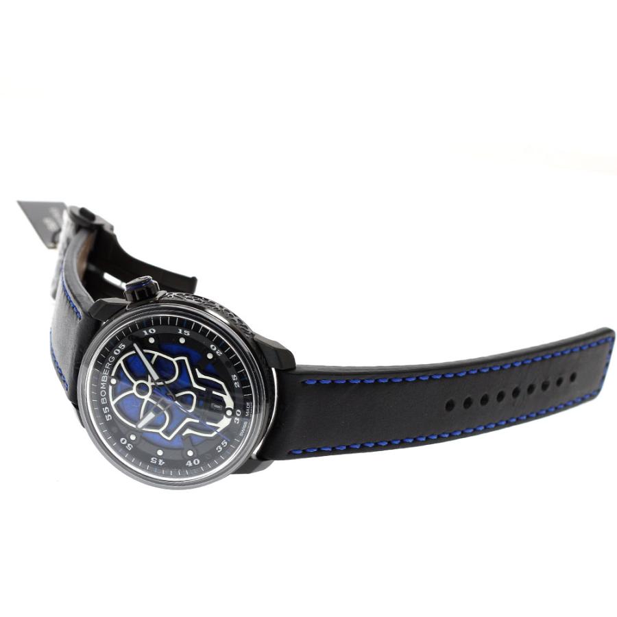 ボンバーグ BOMBERG CT43APBA.23-2.11 BB-01 スカル デイト 自動巻き メンズ 未使用品 箱・保証書付き_881473の画像