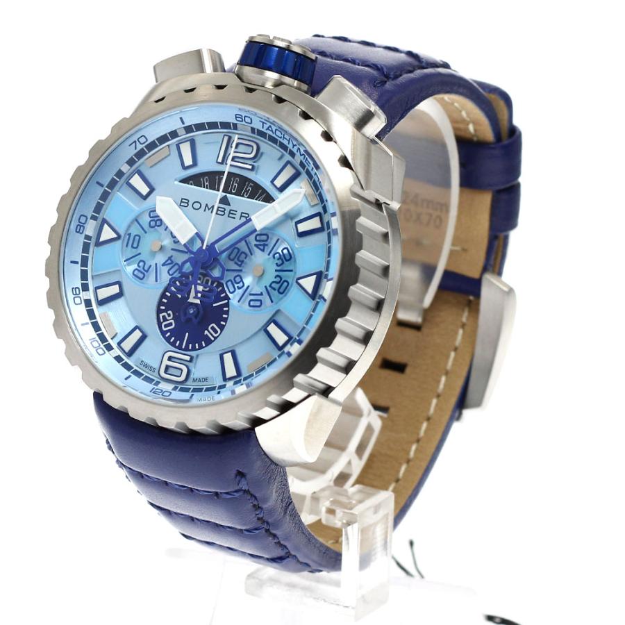 ボンバーグ BOMBERG BS45CHSS.050-7.3 BOLT-68 クロノグラフ デイト クォーツ メンズ 未使用品 箱・保証書付き_881520の画像