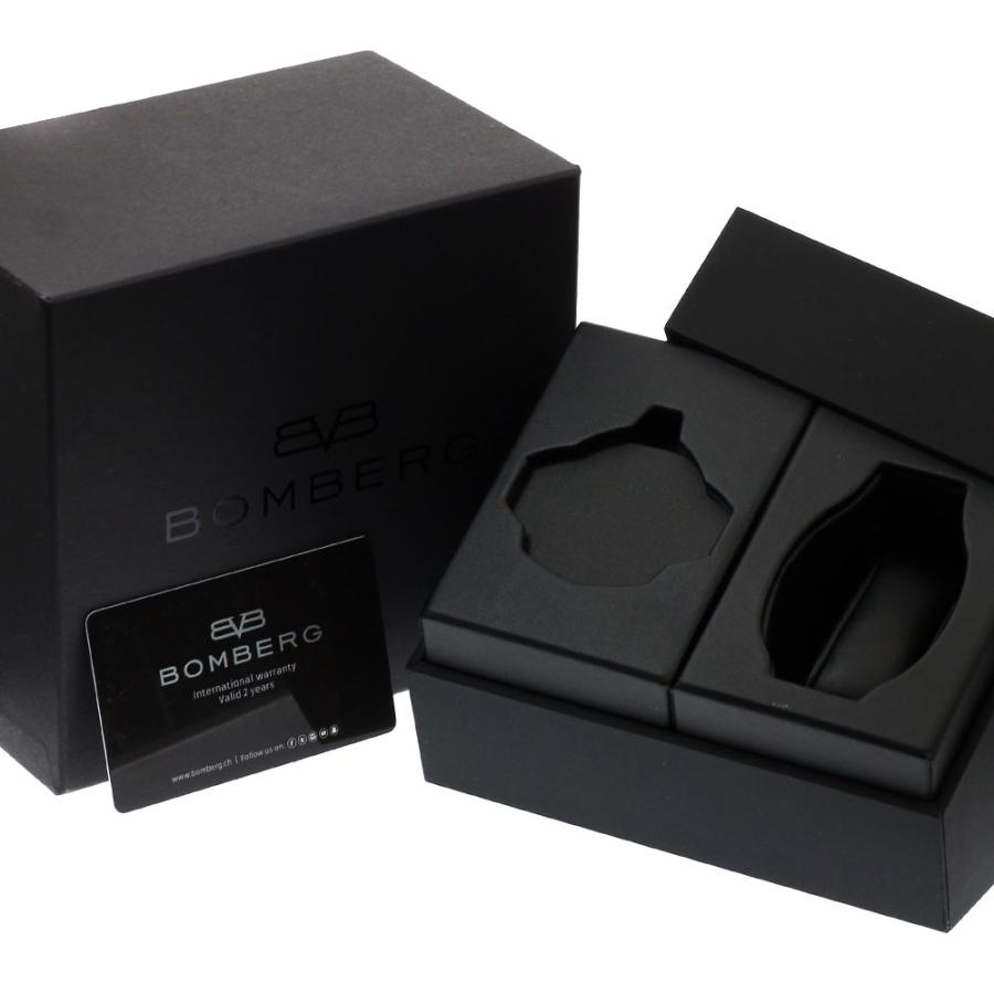 ボンバーグ BOMBERG BS45CHPBR.049-4.3 BOLT-68 クロマII デイト クォーツ メンズ 未使用品 箱・保証書付き_881530の画像