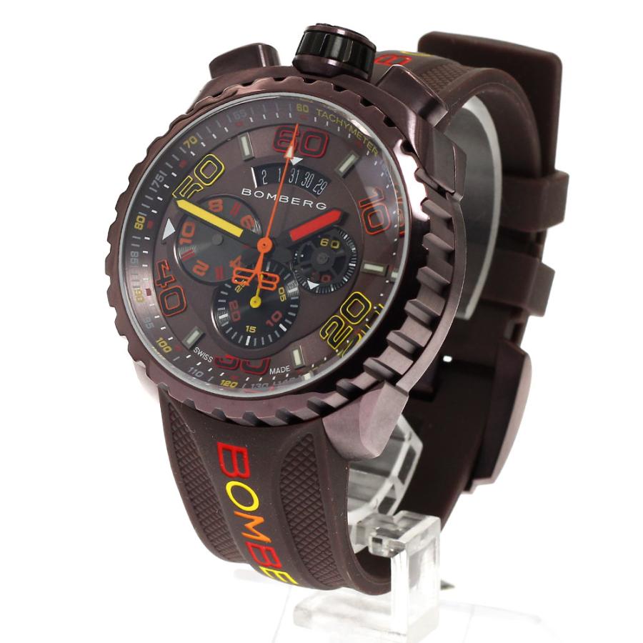 ボンバーグ BOMBERG BS45CHPBR.049-4.3 BOLT-68 クロマII デイト クォーツ メンズ 未使用品 箱・保証書付き_881530の画像