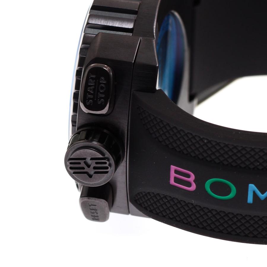 ボンバーグ BOMBERG BS45CHPBR.049-3.3 BOLT-68 クロマII デイト クォーツ メンズ 未使用品 箱・保証書付き_881533の画像