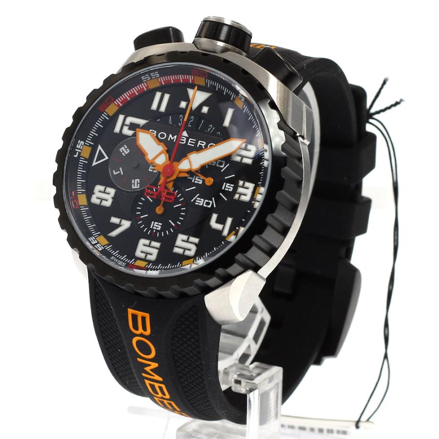 ボンバーグ BOMBERG BS45CHSP.050-11.3 BOLT-68 ネオン クロノグラフ デイト クォーツ メンズ 未使用品 箱・保証書付き_881535の画像