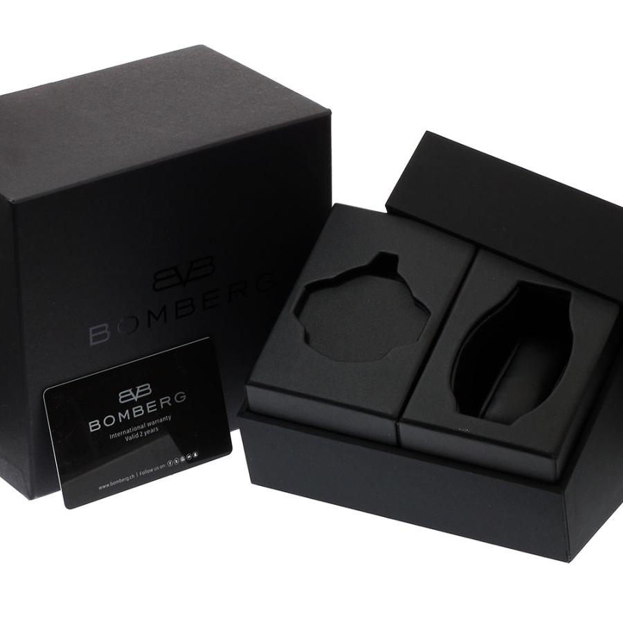 ボンバーグ BOMBERG BS45CHPBA.050-10.3 BOLT-68 デイト クロノグラフ クォーツ メンズ 未使用品 箱・保証書付き_881536【ev20】の画像