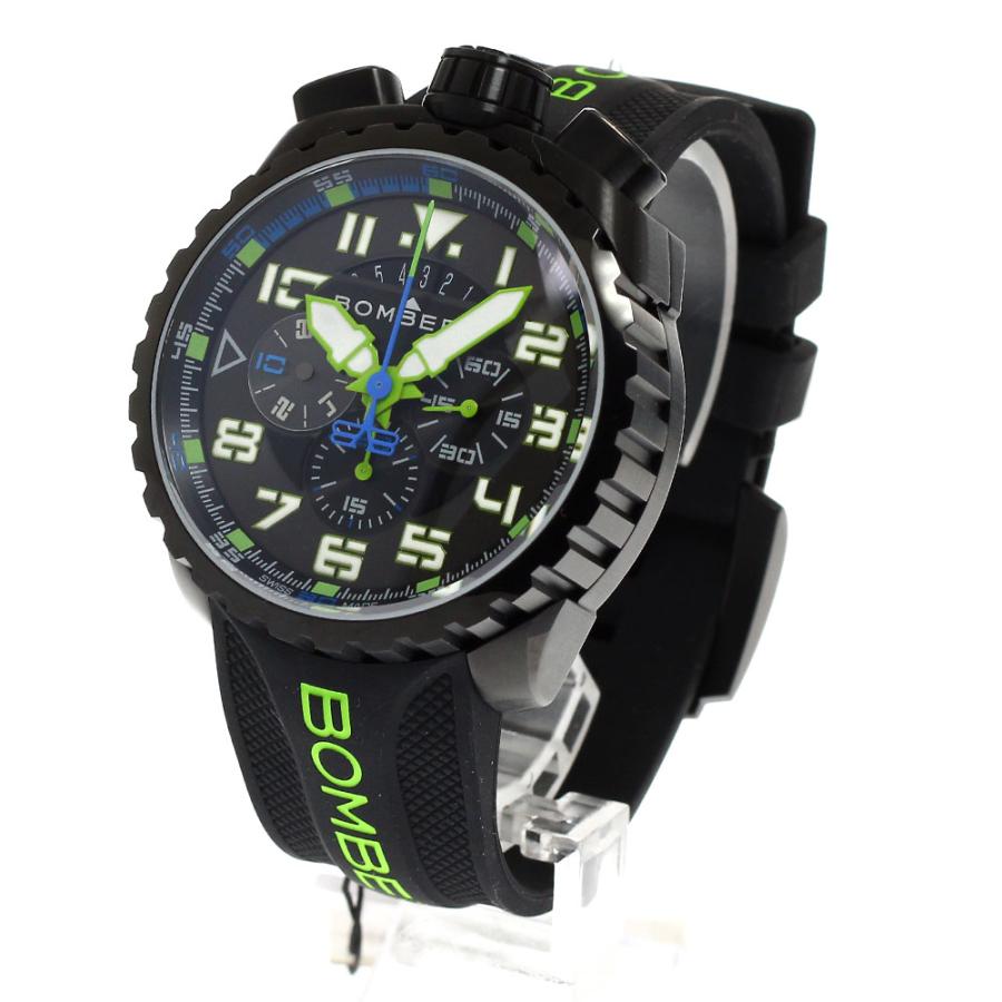 ボンバーグ BOMBERG BS45CHPBA.050-10.3 BOLT-68 デイト クロノグラフ クォーツ メンズ 未使用品 箱・保証書付き_881536【ev20】の画像