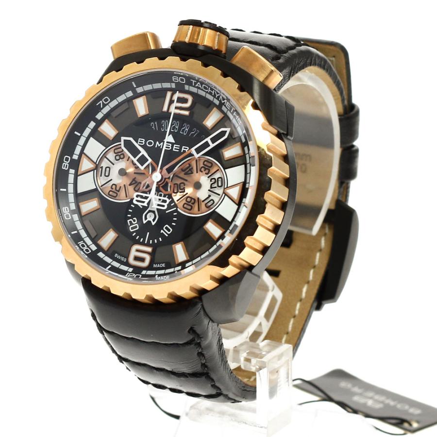 ボンバーグ BOMBERG BS45CHPPKBA.050-1.3 BOLT-68 クロノグラフ デイト クォーツ メンズ 未使用品 箱・保証書付き_881545の画像