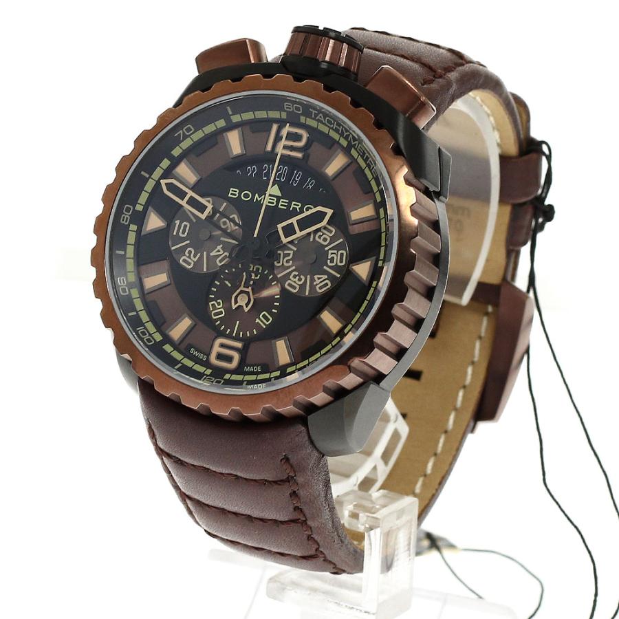ボンバーグ BOMBERG BS45CHPBRBA.050-2.3 BOLT-68 クロノグラフ デイト クォーツ メンズ 未使用品 箱・保証書付き_881551の画像