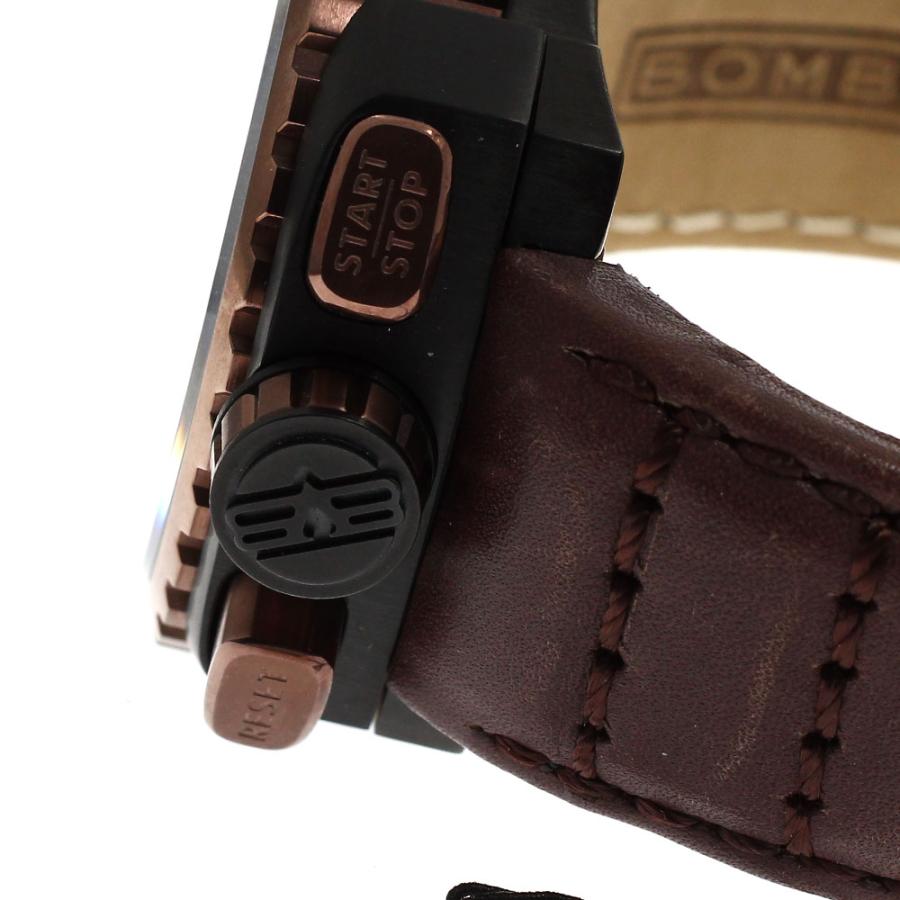 ボンバーグ BOMBERG BS45CHPBRBA.050-2.3 BOLT-68 クロノグラフ デイト クォーツ メンズ 未使用品 箱・保証書付き_881551の画像