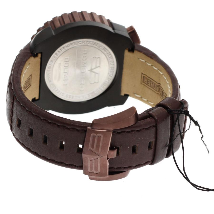 ボンバーグ BOMBERG BS45CHPBRBA.050-2.3 BOLT-68 クロノグラフ デイト クォーツ メンズ 未使用品 箱・保証書付き_881551の画像