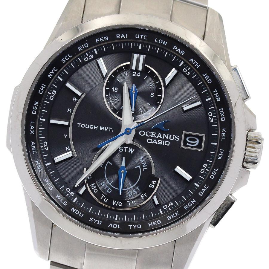 カシオ オシアナス 腕時計 ソーラー ブラック OCW-T2500B-1AJF CASIO カシオ OCW-T2500B-1AJF - YouTube