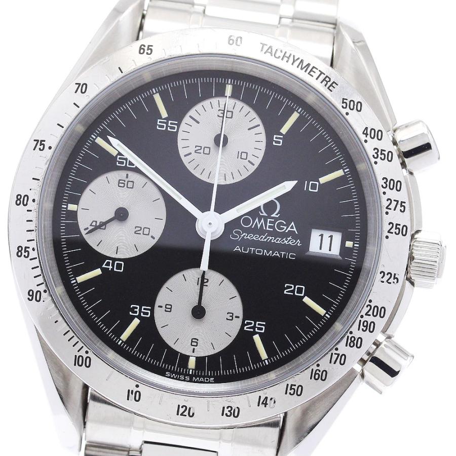 OMEGA オメガ 3511.50 スピードマスター デイト クロノグラフ 自動巻き メンズ _881797 : CLOSER Yahoo ...