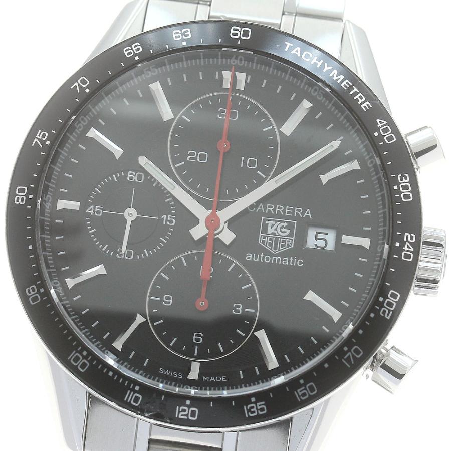タグホイヤー カレラ クロノグラフ CV2014-2 メンズ 【中古】 TAG HEUER（タグ・ホイヤー） TAG HEUER CV2014-2 カレラ クロノグラフ