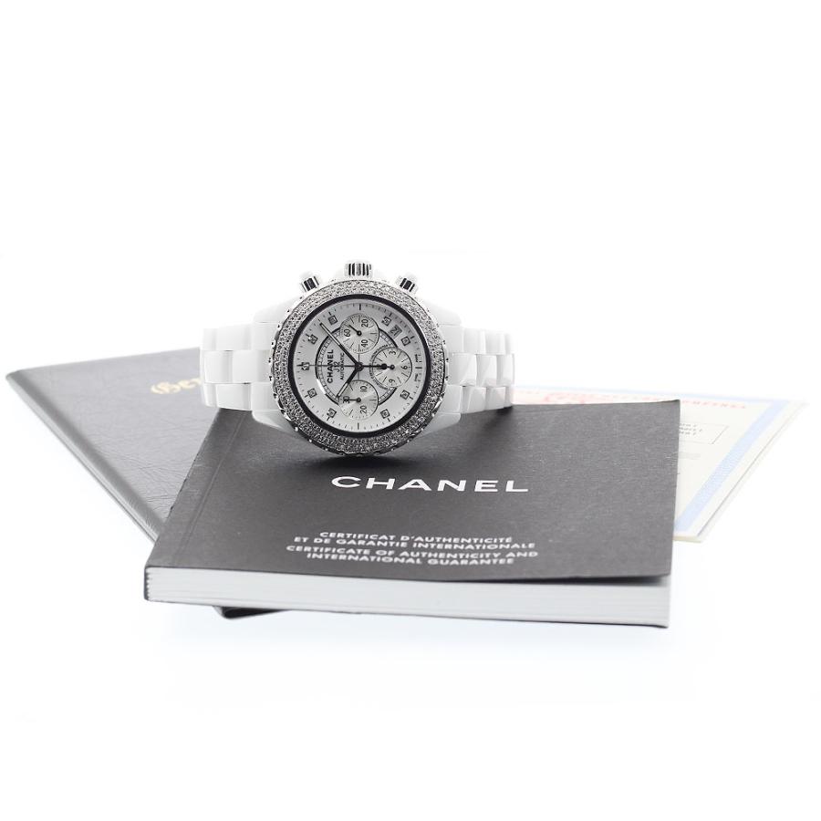 CHANEL（シャネル） CHANEL H2009 J12 白セラミック アフターダイヤ
