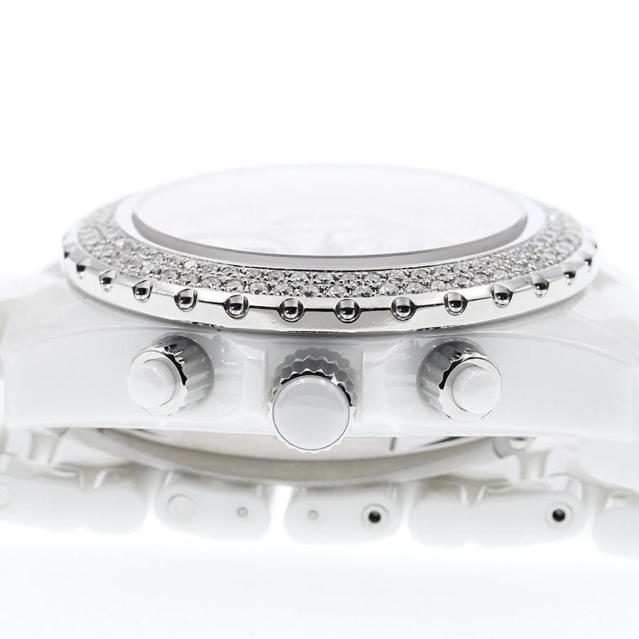 CHANEL（シャネル） CHANEL H2009 J12 白セラミック アフターダイヤ