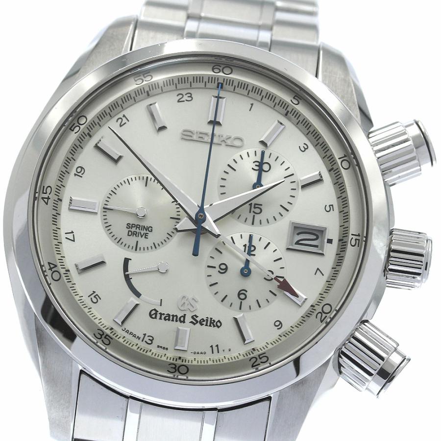 セイコー SEIKO SBGC001/9R86-0AA0 グランドセイコー クロノグラフ スプリングドライブ メンズ 良品 箱・保証書付き_813032 SEIKO（セイコー） SEIKO SBGC001/9R86-0AA0 グランドセイコー クロノ