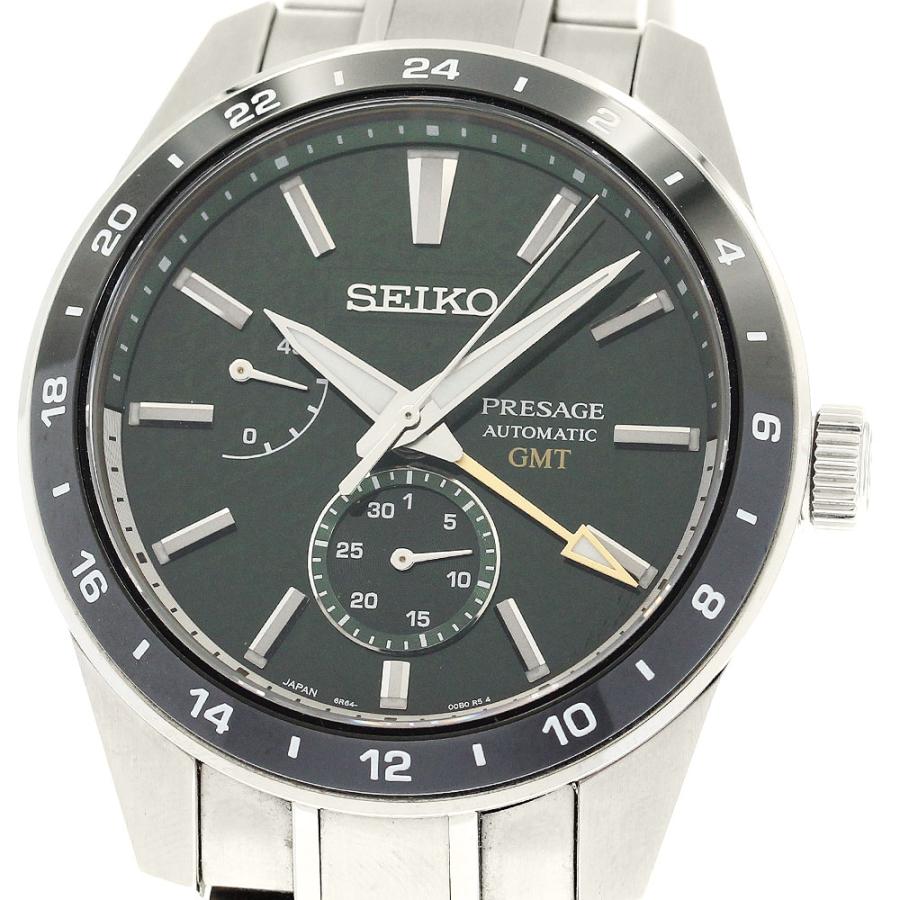 SEIKO（セイコー） SEIKO SARF003/6R64-00C0 プレサージュ GMT 自動