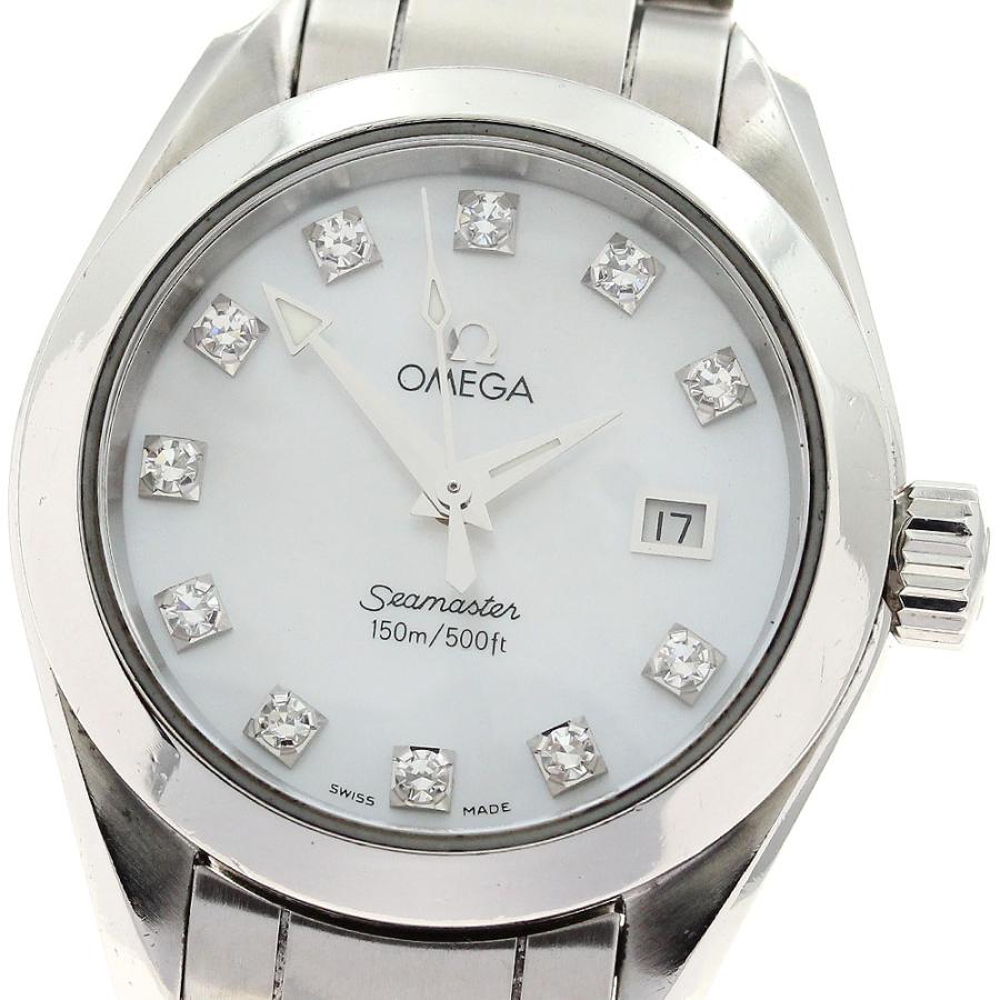 オメガ シーマスター アクアテラ　クォーツ式 OMEGA（オメガ） OMEGA 2577.75 シーマスター アクアテラ 11Pダイヤ