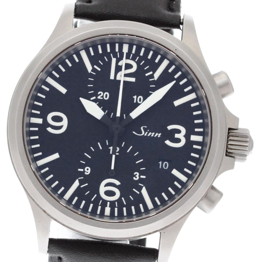 Sinn（ジン） Sinn 756 デイト クロノグラフ 自動巻き メンズ 美品