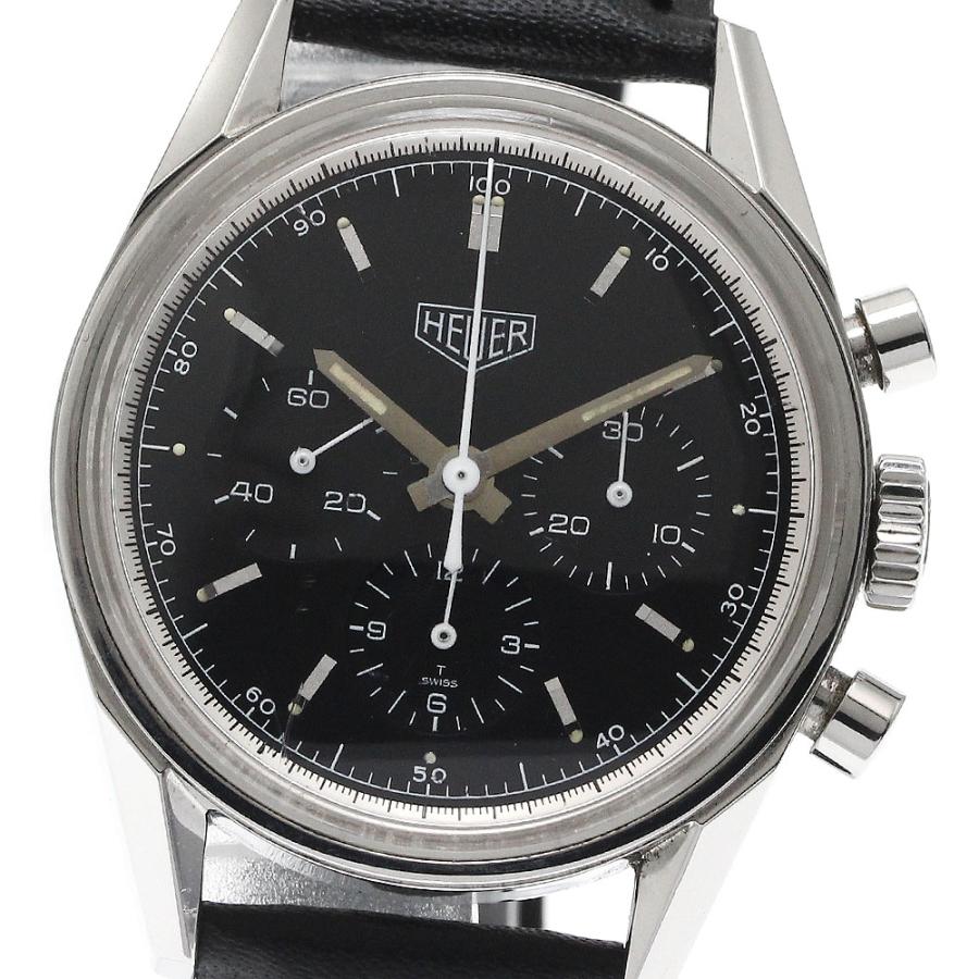 ホイヤー Heuer CS3111 カレラ クラシック クロノグラフ 手巻き メンズ _882814 : CLOSER Yahoo!ショップ ...