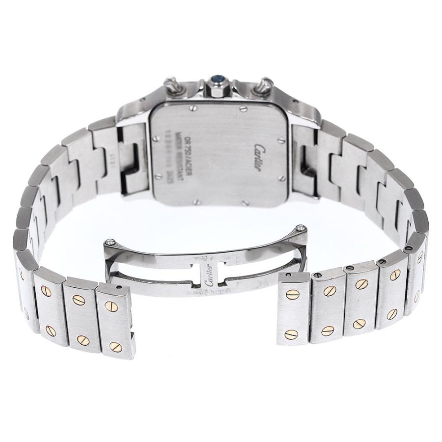 Cartier（カルティエ） CARTIER W20042C4 サントスガルベ LM クロノリ