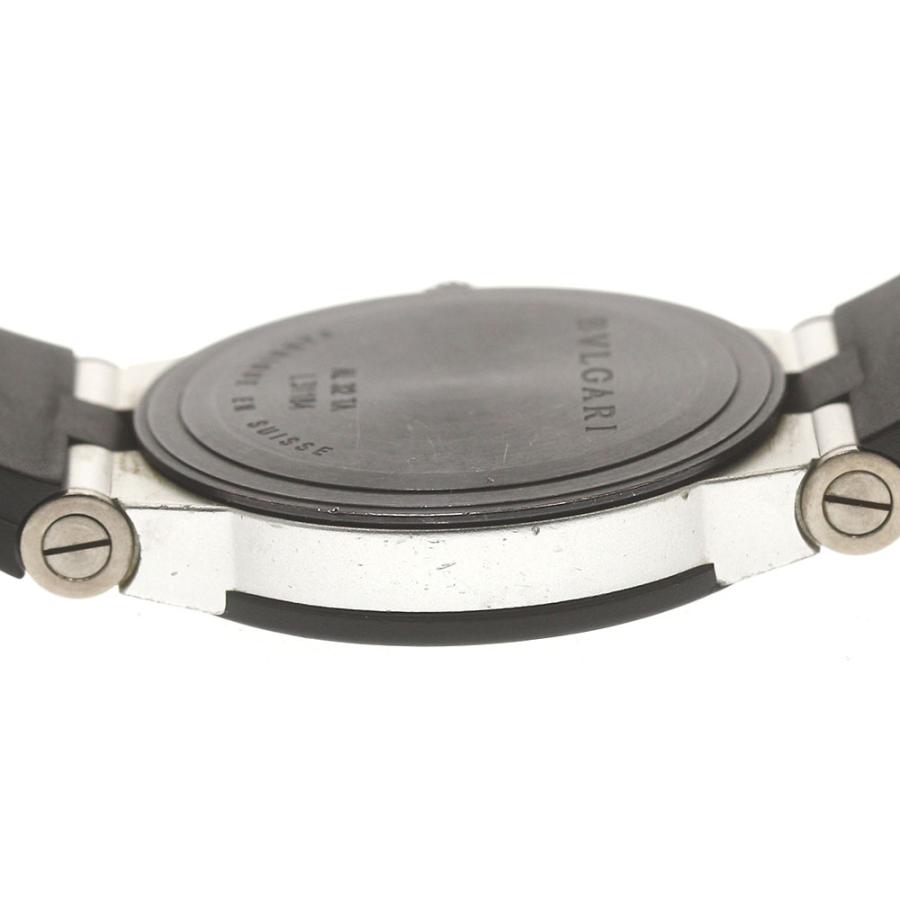 BVLGARI ブルガリ AL32TA アルミニウム デイト クォーツ ボーイズ  