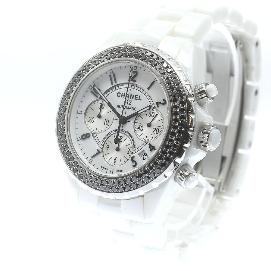CHANEL（シャネル） CHANEL H1664 J12 ホワイトセラミック ブラック