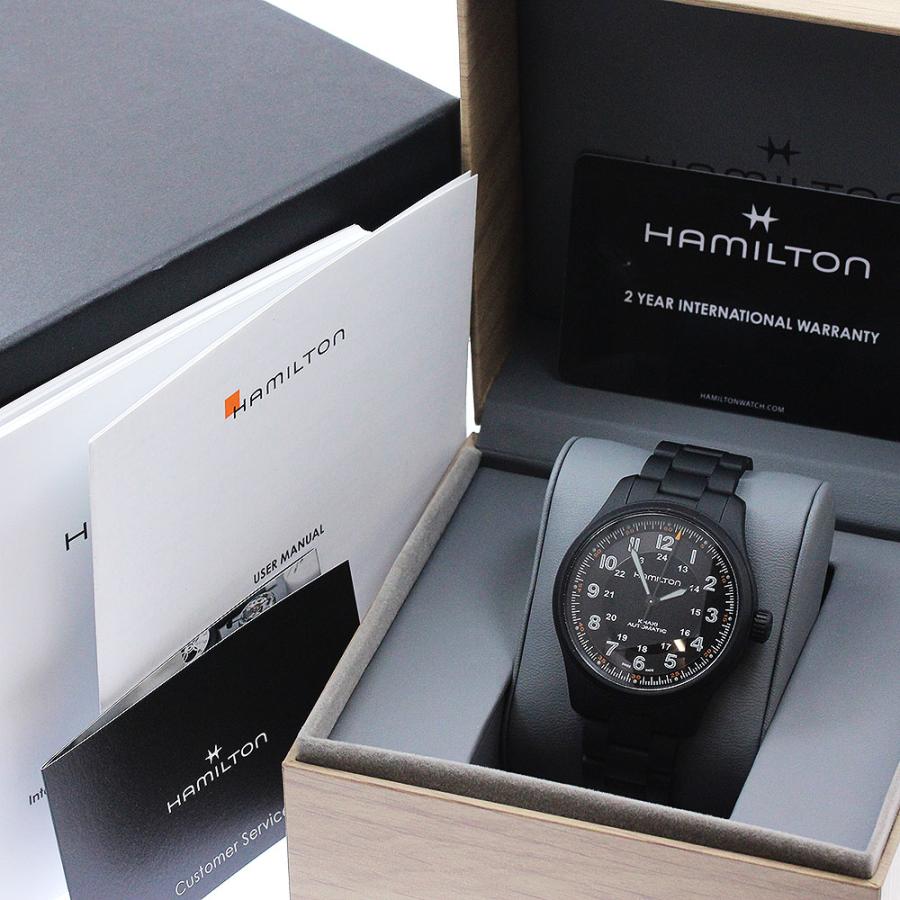 HAMILTON ハミルトン H706651 カーキ フィールド 自動巻き メンズ 極美  