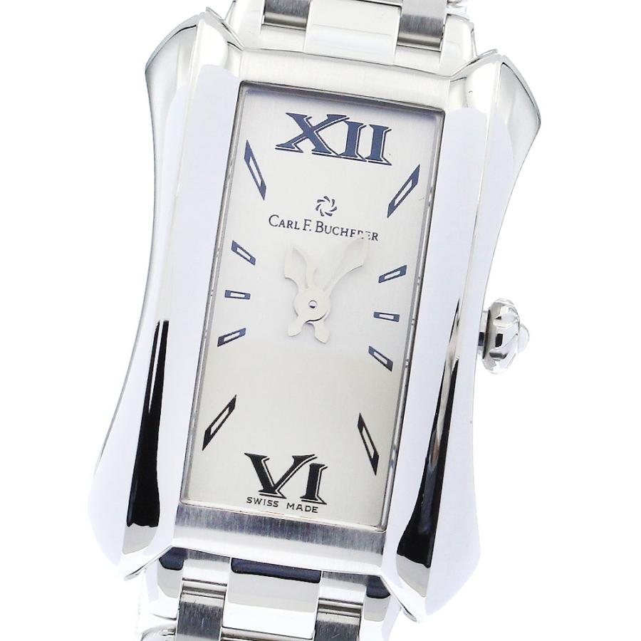 カール F.ブヘラ CARL F.BUCHERER 10701.08 アラクリア クォーツ レディース 美品 _883843【ev20】 カール F. ブヘラ（CARL F. BUCHERER） カール F.ブヘラ CARL F
