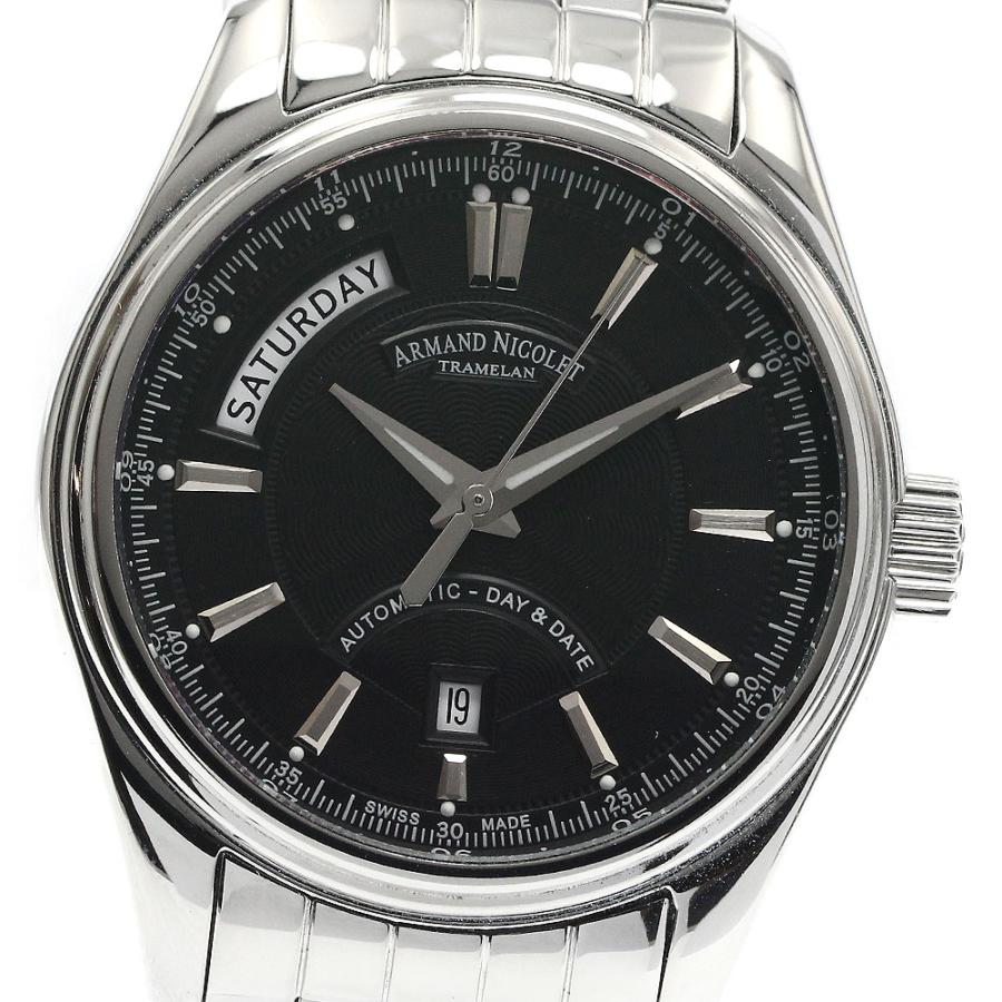 アルマンニコレ ARMAND NICOLET MO2 デイデイト 自動巻き メンズ 良品 