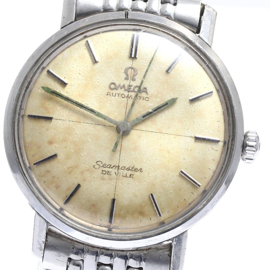 OMEGA Seamaster 自動巻き　ヴィンテージ　ライスブレス OMEGA オメガ シーマスター ライスブレス付 73年製 自動巻 委託品