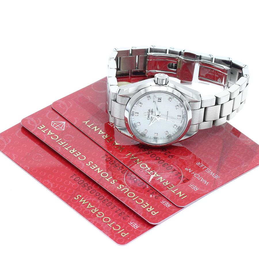 OMEGA オメガ 231.10.30.60.55.001 シーマスター アクアテラ 11Pダイヤ  