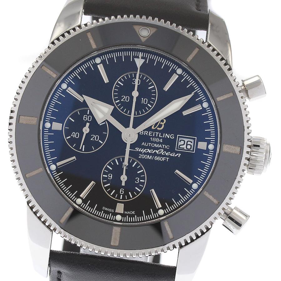 ブライトリング BREITLING A13312 スーパーオーシャン ヘリテージ2 クロノグラフ 自動巻き メンズ 箱付き_884208 ブライトリング（BREITLING） BREITLING A13312 スーパーオーシャン