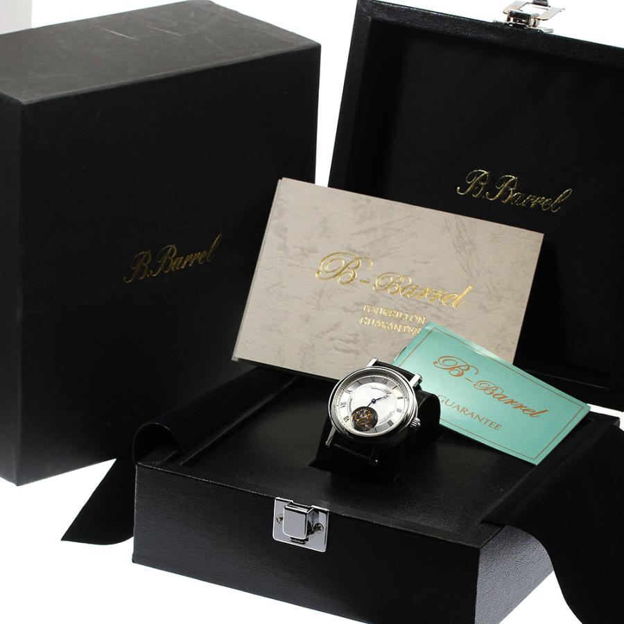 ビーバレル B-BARREL BB-333 トゥールビヨン 裏スケルトン 手