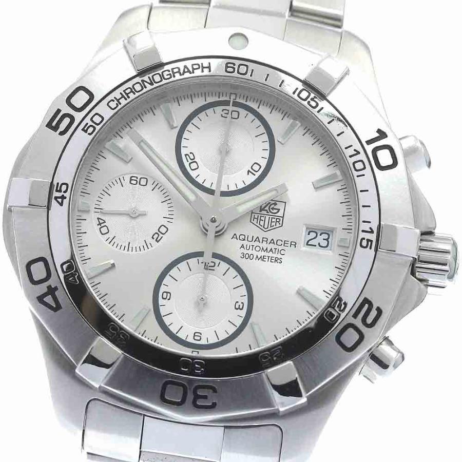 タグホイヤー TAG HEUER CAF2111 アクアレーサー クロノグラフ 自動巻き メンズ 良品 _884505【ev15】 TAG HEUER（タグ・ホイヤー） TAG HEUER CAF2111 アクアレーサー