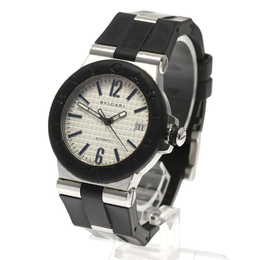 BVLGARI・メンズ・腕時計・DIAGONO・DG35SV・自動巻・美品 BVLGARI（ブルガリ） 訳あり BVLGARI DG35SV ディアゴノ デイト 自動