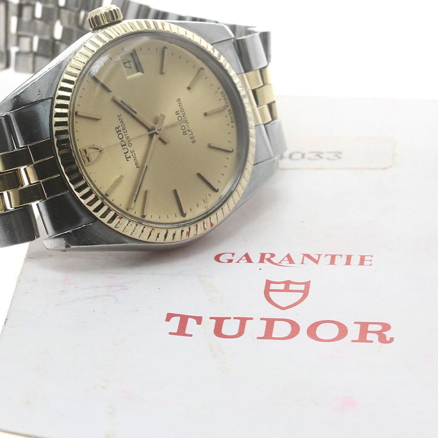 TUDOR チュードル 74033 プリンス オイスターデイト Cal.2824-2 YG 